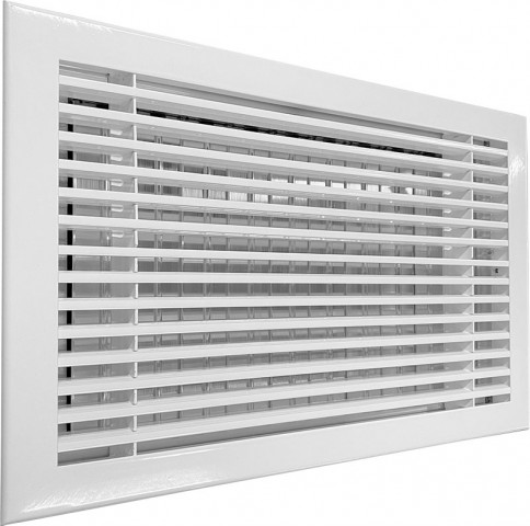 Настенная решетка с клапаном расхода воздуха РАН-У2+Р